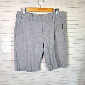 J.CREW RIVINGTON GRAY TWILL SHORTS, SZ 32